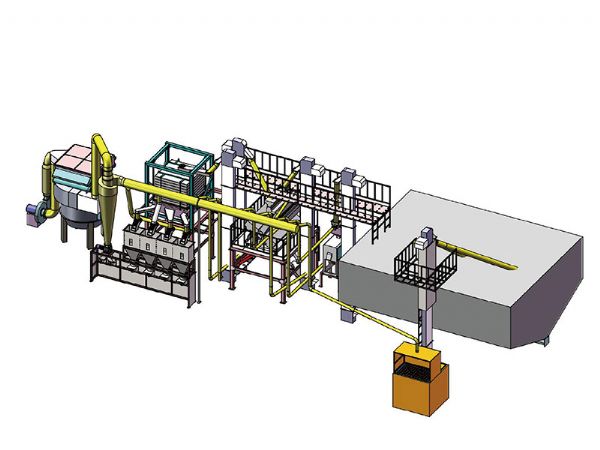 日產(chǎn)50噸玉米芯寵物墊料處理設(shè)備生產(chǎn)線(xiàn)