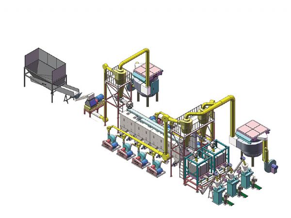 日產(chǎn)50噸玉米芯(30目-100目)處理設(shè)備生產(chǎn)線(xiàn)