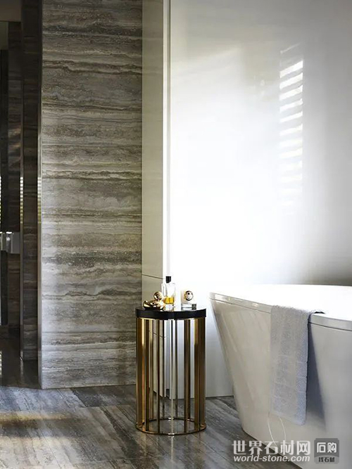 天然大理石用于衛(wèi)生間的墻地面