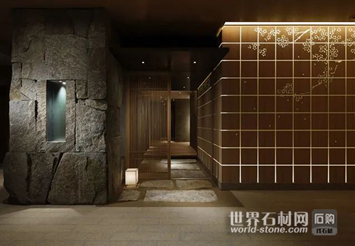 天然毛石用于室內(nèi)裝飾