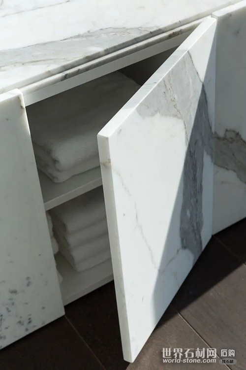 大理石臺面+柜門