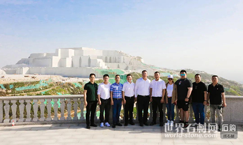 麻城石材園區考察